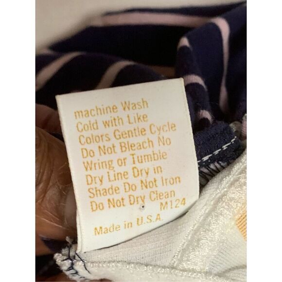 Vintage Jantzen Striped Bathing Suit - Picture 6 of 7